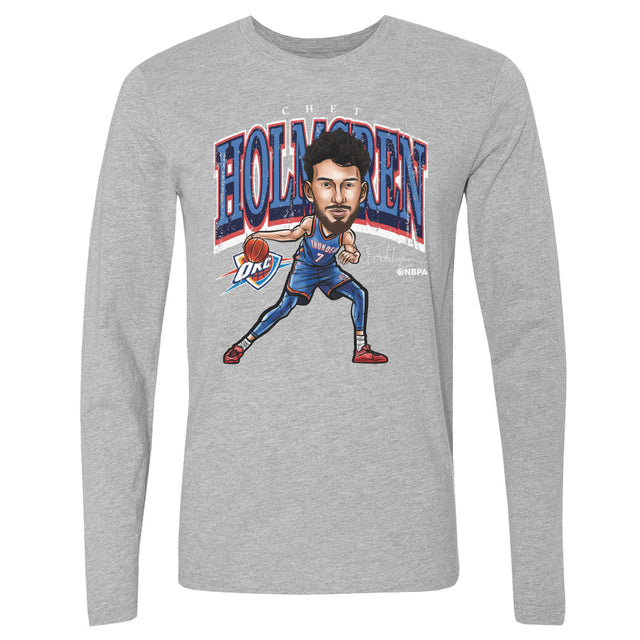 Chet Holmgren Men's Long Sleeve T-Shirt | 500 LEVEL