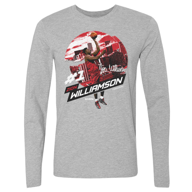 Zion Williamson Men's Long Sleeve T-Shirt | 500 LEVEL