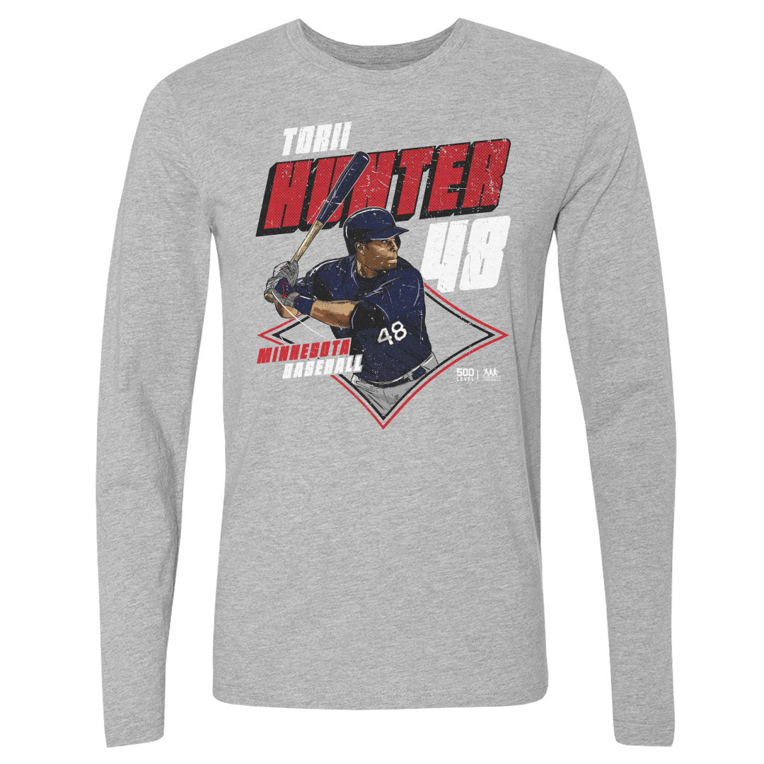 Torii Hunter Men's Long Sleeve T-Shirt | 500 LEVEL