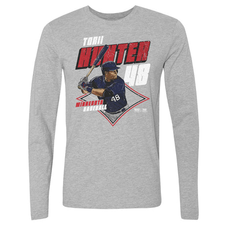 Torii Hunter Men's Long Sleeve T-Shirt | 500 LEVEL