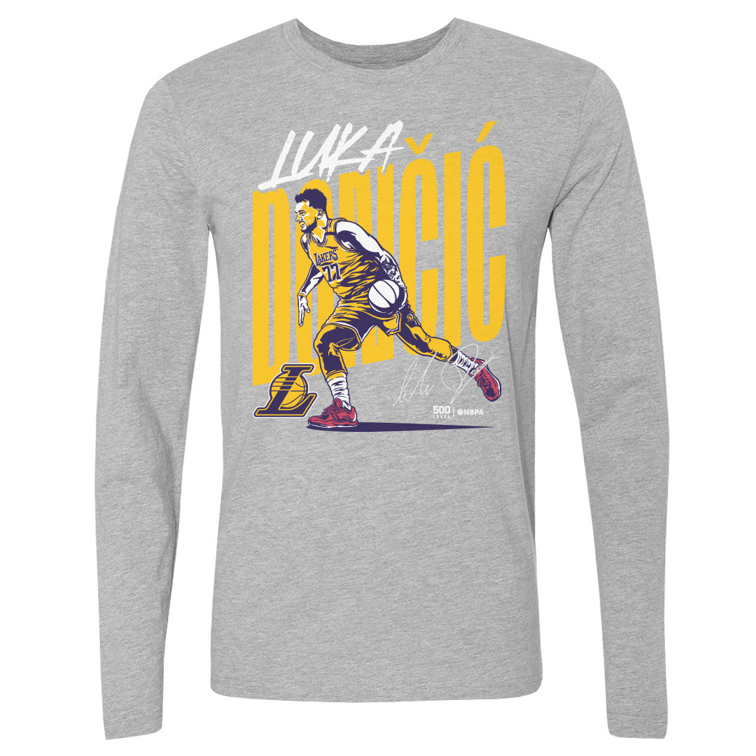 Luka Doncic Men's Long Sleeve T-Shirt | 500 LEVEL