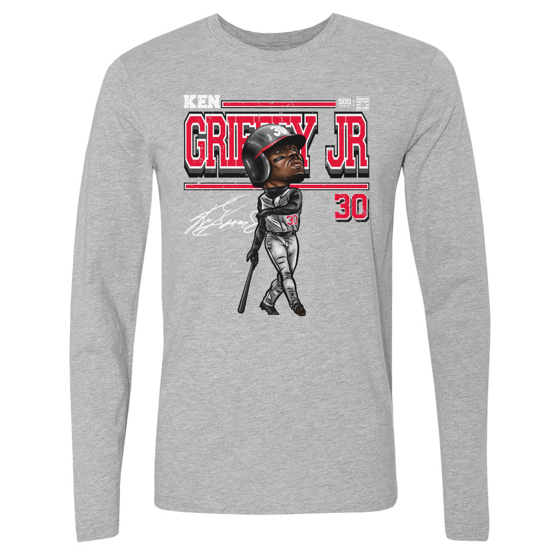Ken Griffey Jr. Men's Long Sleeve T-Shirt | 500 LEVEL