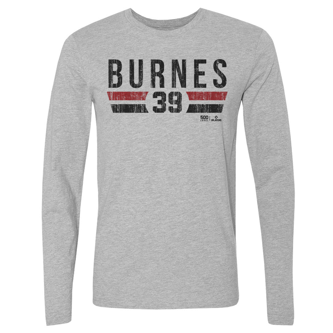 Corbin Burnes Men's Long Sleeve T-Shirt | 500 LEVEL