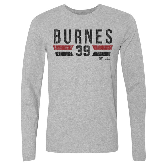 Corbin Burnes Men's Long Sleeve T-Shirt | 500 LEVEL