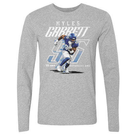 Myles Garrett Men's Long Sleeve T-Shirt | 500 LEVEL