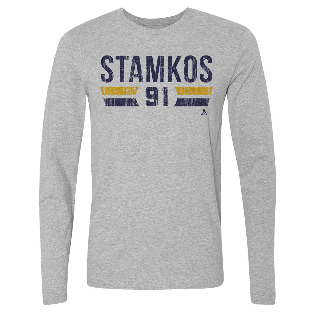 Steven Stamkos Men's Long Sleeve T-Shirt | 500 LEVEL