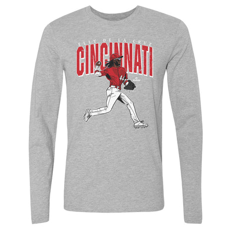 Elly De La Cruz Men's Long Sleeve T-Shirt | 500 LEVEL