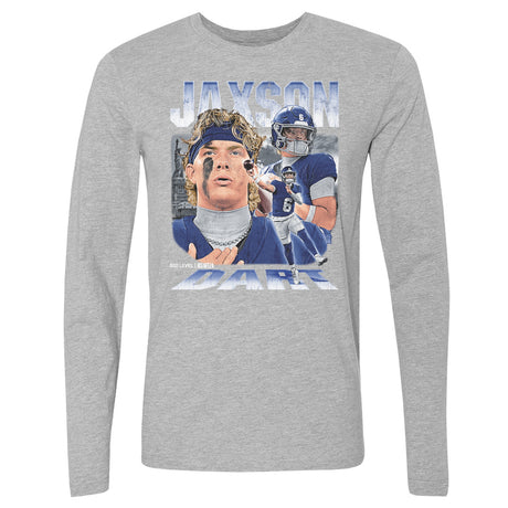 Jaxson Dart Men's Long Sleeve T-Shirt | 500 LEVEL