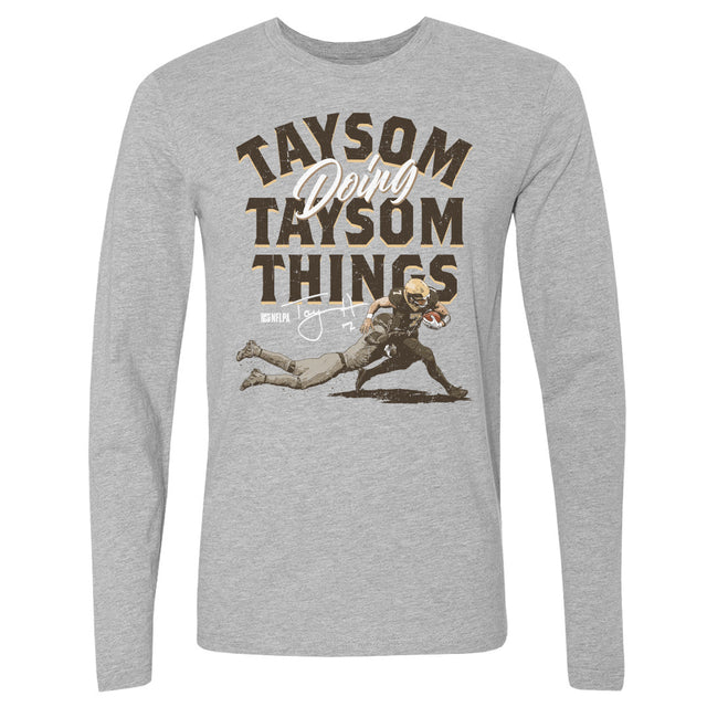 Taysom Hill Men's Long Sleeve T-Shirt | 500 LEVEL