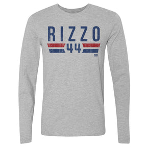 Anthony Rizzo Men's Long Sleeve T-Shirt | 500 LEVEL