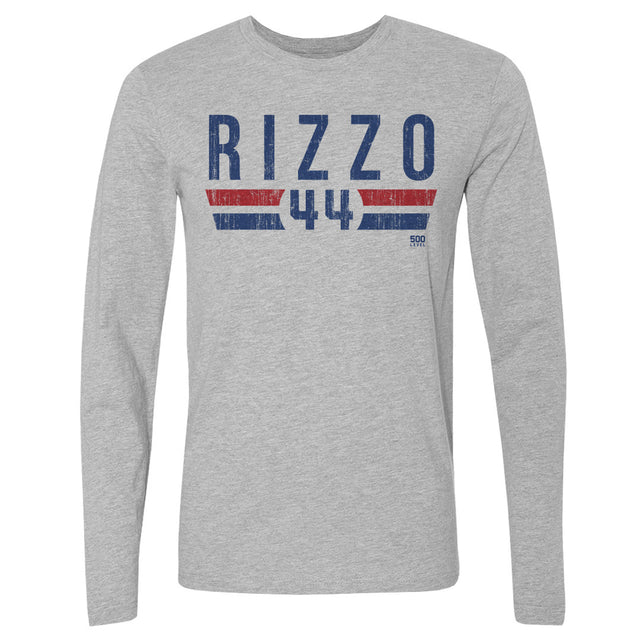 Anthony Rizzo Men's Long Sleeve T-Shirt | 500 LEVEL