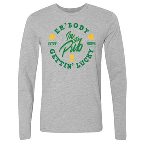 St. Patrick's Day Men's Long Sleeve T-Shirt | 500 LEVEL