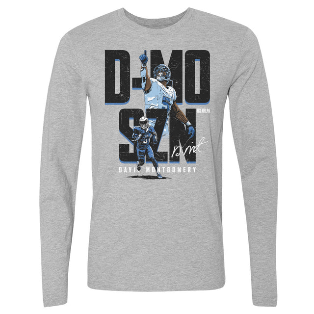 David Montgomery Men's Long Sleeve T-Shirt | 500 LEVEL