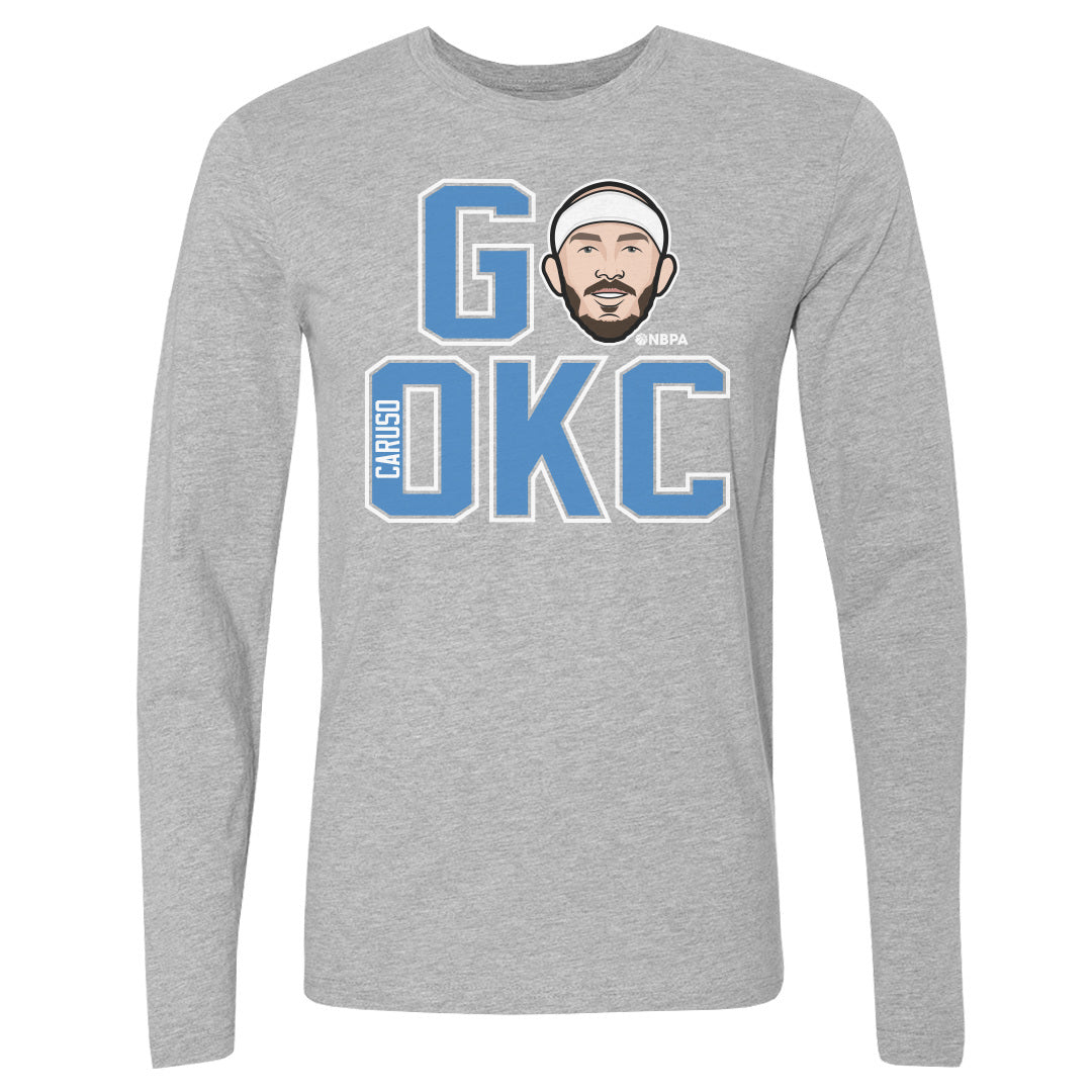 Alex Caruso Men's Long Sleeve T-Shirt | 500 LEVEL