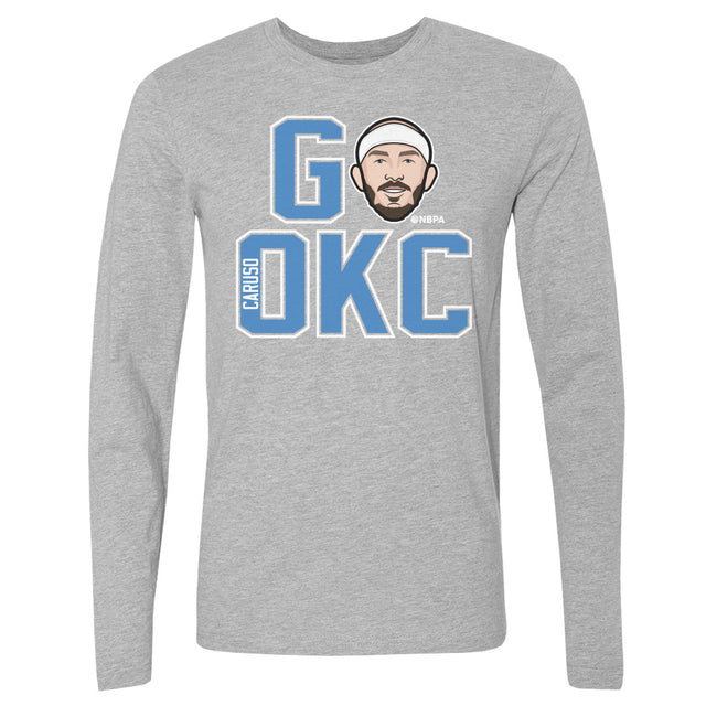 Alex Caruso Men's Long Sleeve T-Shirt | 500 LEVEL