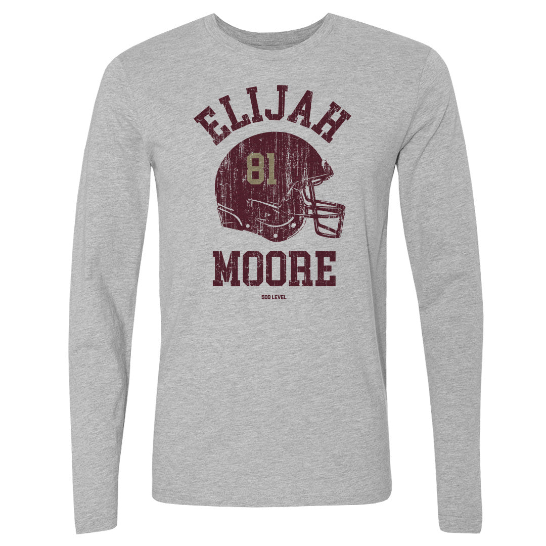 Elijah Moore Men's Long Sleeve T-Shirt | 500 LEVEL