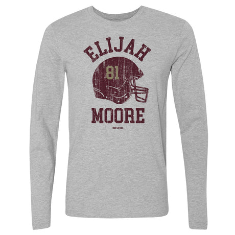 Elijah Moore Men's Long Sleeve T-Shirt | 500 LEVEL