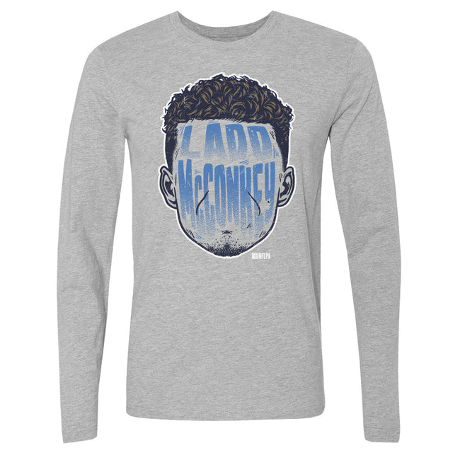 Ladd McConkey Men's Long Sleeve T-Shirt | 500 LEVEL