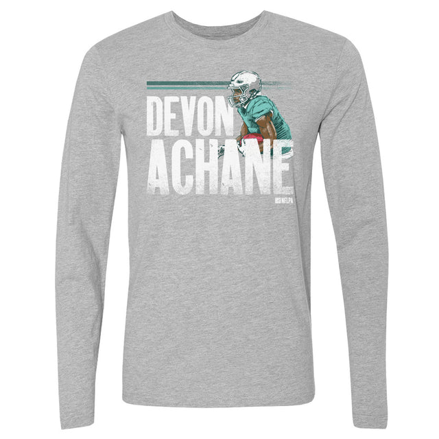 Devon Achane Men's Long Sleeve T-Shirt | 500 LEVEL
