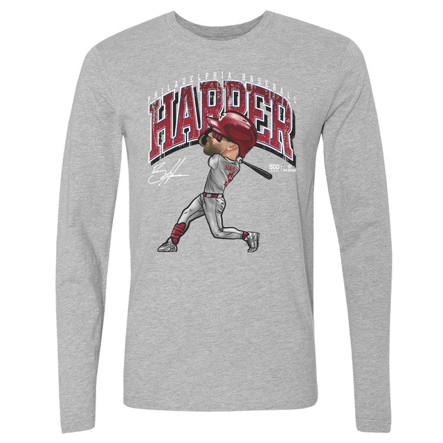 Bryce Harper Men's Long Sleeve T-Shirt | 500 LEVEL