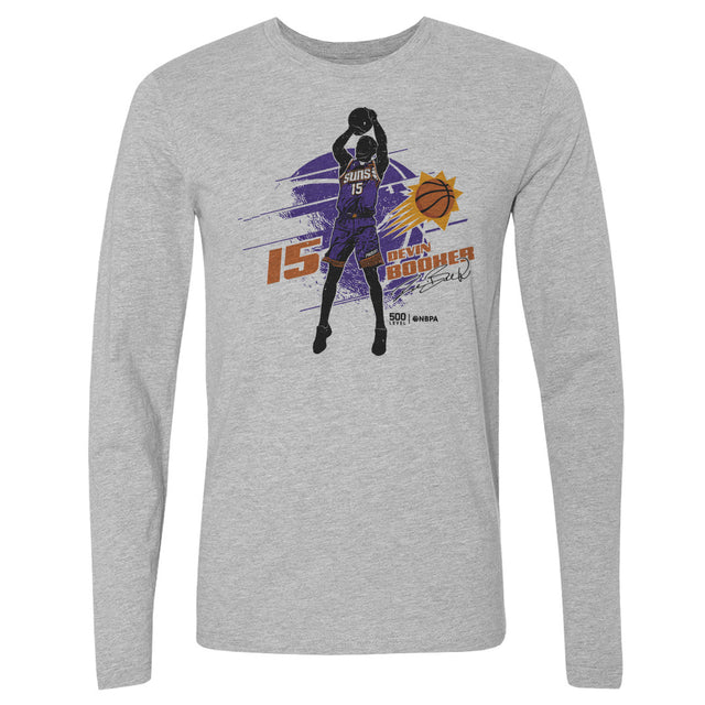 Devin Booker Men's Long Sleeve T-Shirt | 500 LEVEL