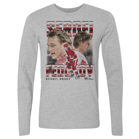 Sergei Fedorov Men's Long Sleeve T-Shirt | 500 LEVEL