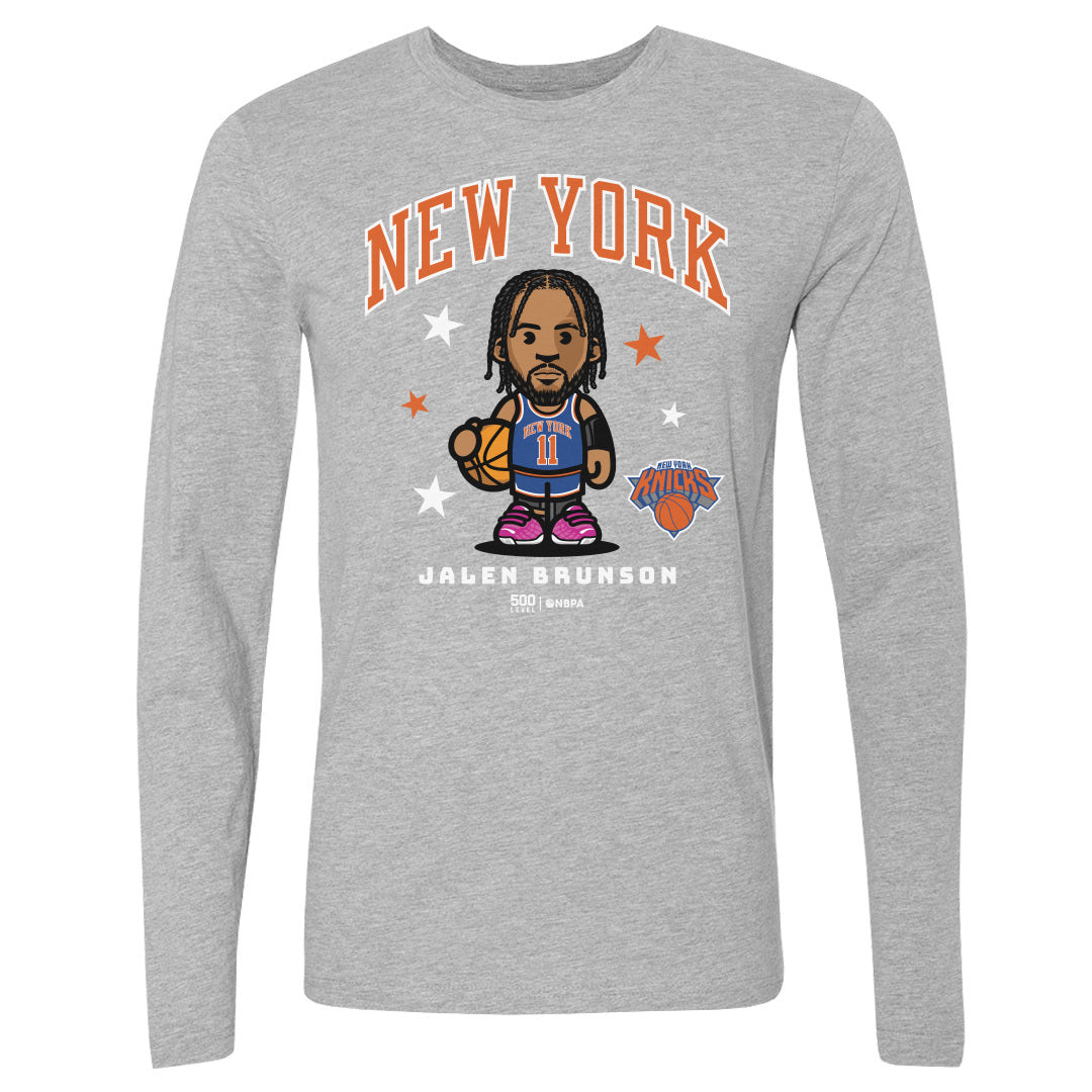 Jalen Brunson Men's Long Sleeve T-Shirt | 500 LEVEL