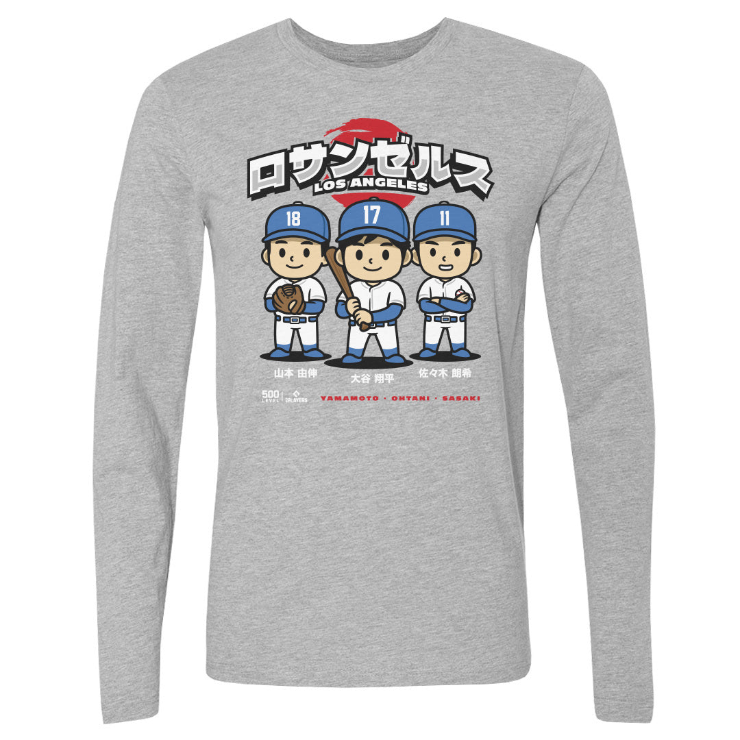 Shohei Ohtani Men's Long Sleeve T-Shirt | 500 LEVEL