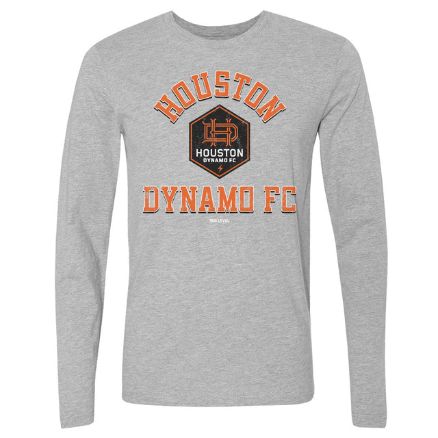 Houston Dynamo FC Men's Long Sleeve T-Shirt | 500 LEVEL