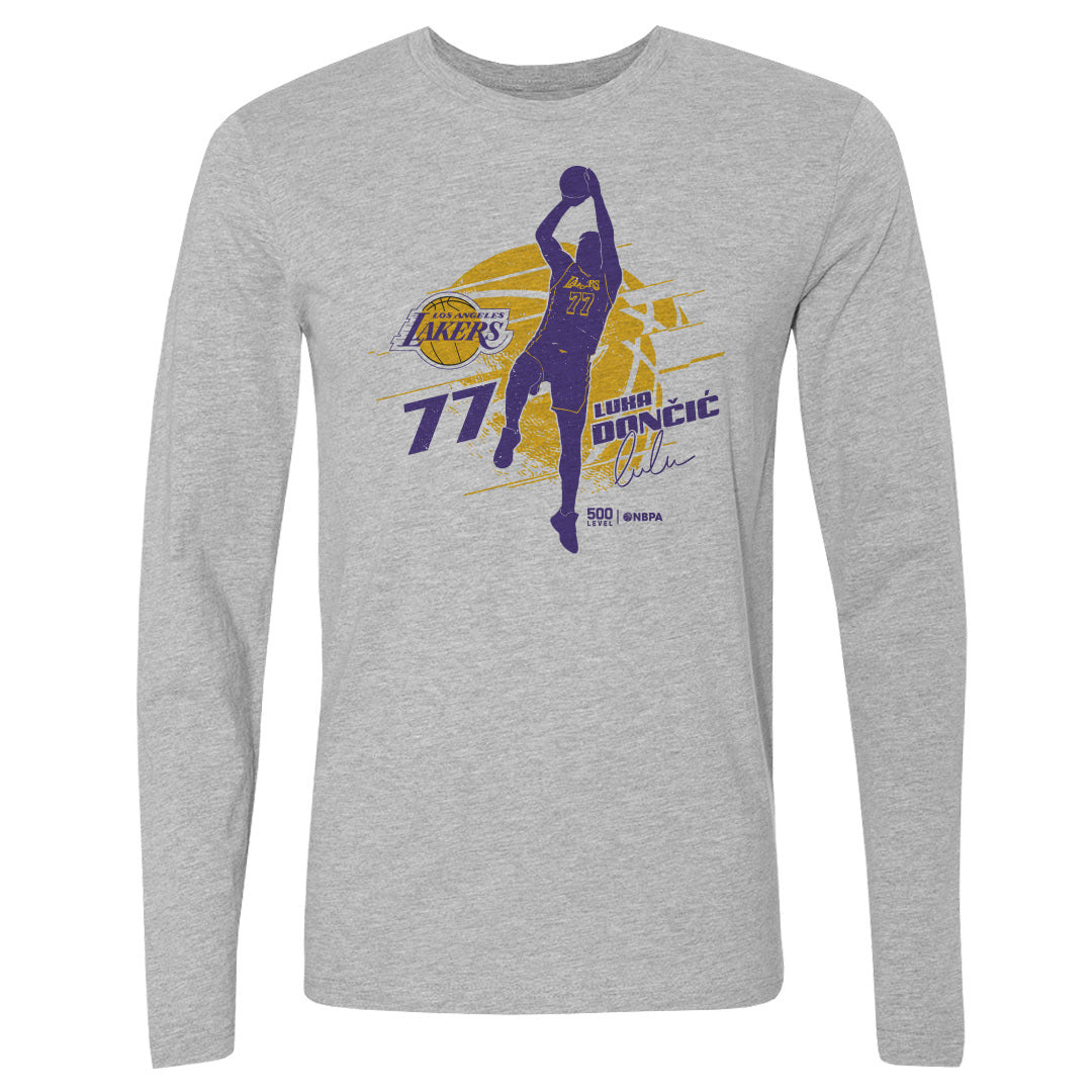 Luka Doncic Men's Long Sleeve T-Shirt | 500 LEVEL