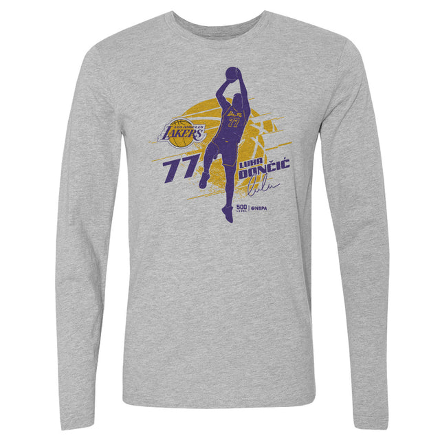 Luka Doncic Men's Long Sleeve T-Shirt | 500 LEVEL