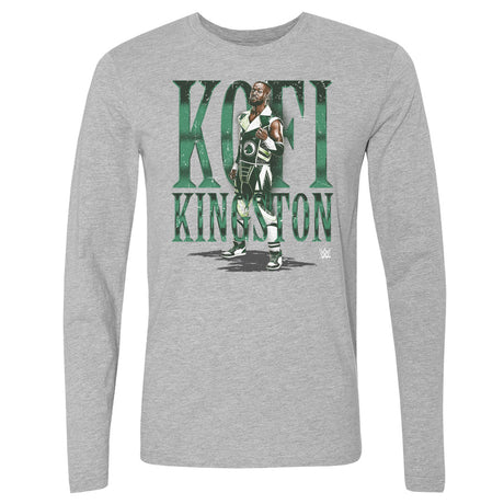 Kofi Kingston Men's Long Sleeve T-Shirt | 500 LEVEL