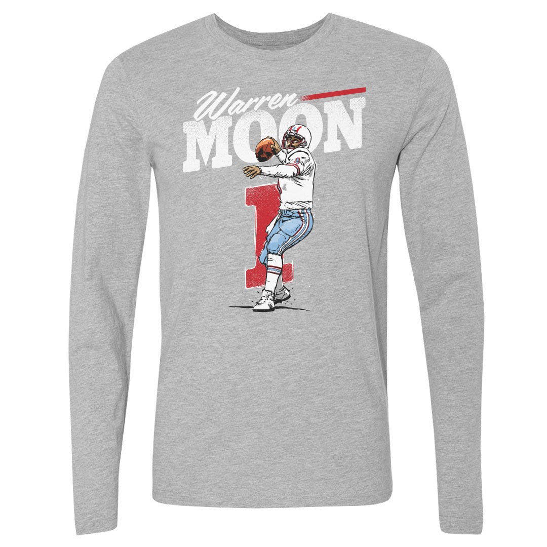 Warren Moon Men's Long Sleeve T-Shirt | 500 LEVEL