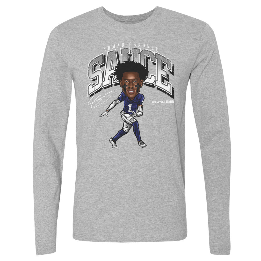 Sauce Gardner Men's Long Sleeve T-Shirt | 500 LEVEL