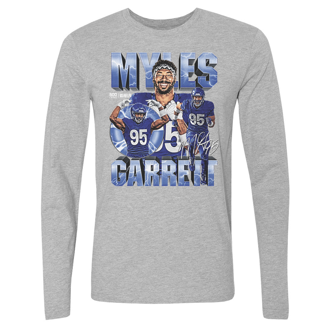Myles Garrett Men's Long Sleeve T-Shirt | 500 LEVEL