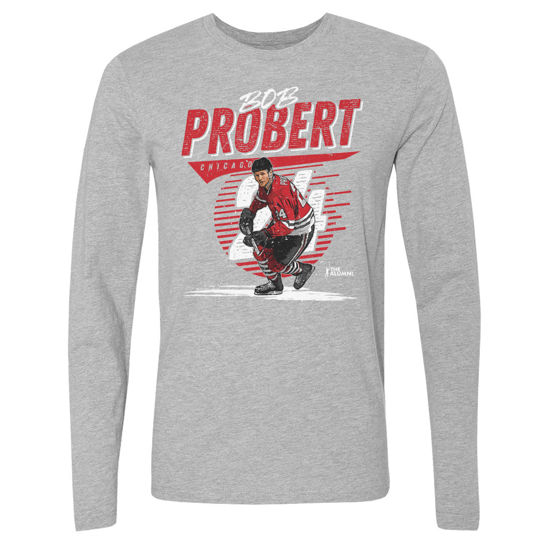 Bob Probert Men's Long Sleeve T-Shirt | 500 LEVEL