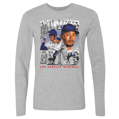 Mookie Betts Men's Long Sleeve T-Shirt | 500 LEVEL