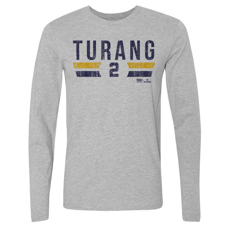 Brice Turang Men's Long Sleeve T-Shirt | 500 LEVEL