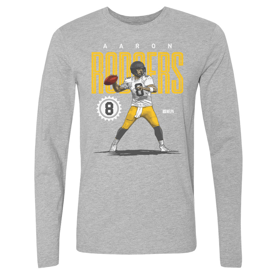 Aaron Rodgers Men's Long Sleeve T-Shirt | 500 LEVEL
