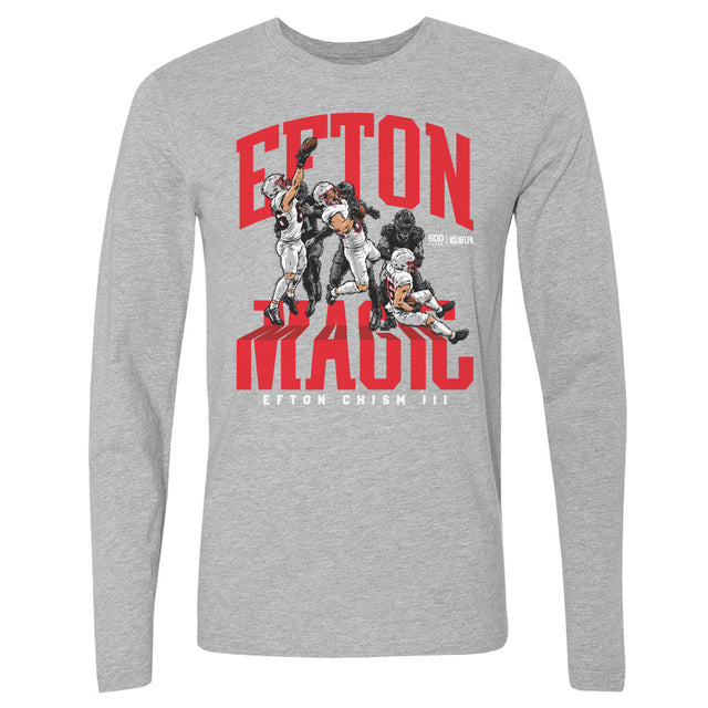 Efton Chism Men's Long Sleeve T-Shirt | 500 LEVEL