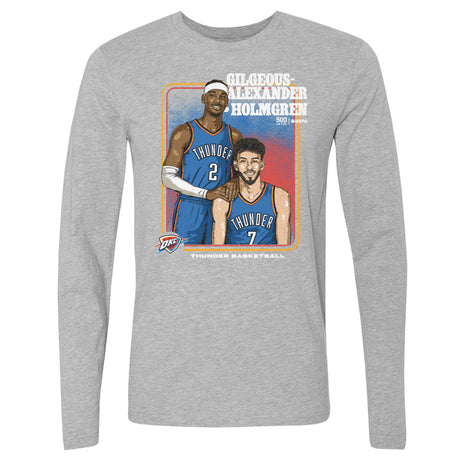 Shai Gilgeous-Alexander Men's Long Sleeve T-Shirt | 500 LEVEL