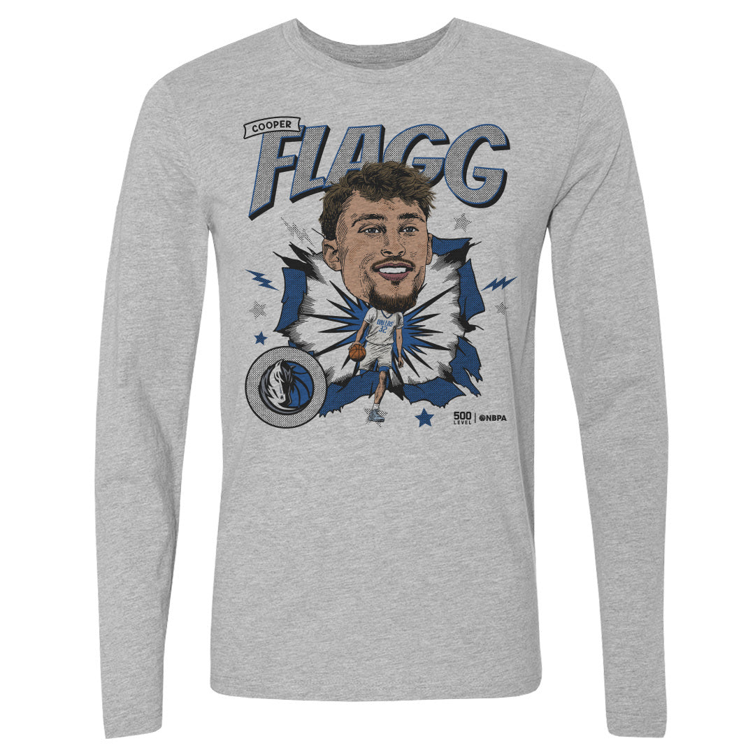 Cooper Flagg Men's Long Sleeve T-Shirt | 500 LEVEL