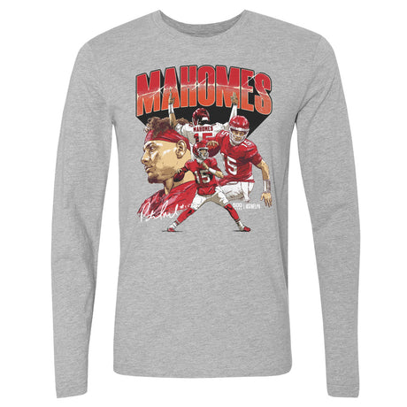 Patrick Mahomes Men's Long Sleeve T-Shirt | 500 LEVEL