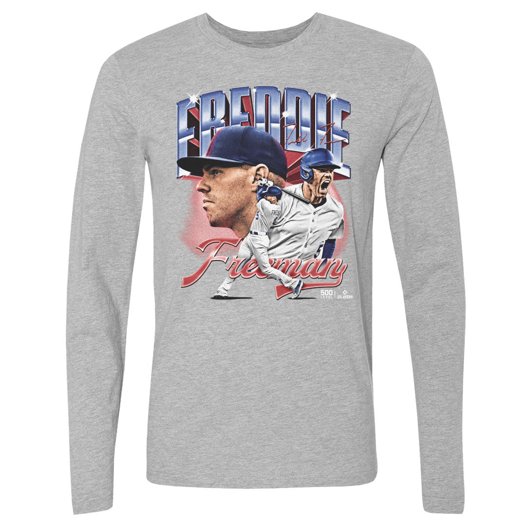 Freddie Freeman Men's Long Sleeve T-Shirt | 500 LEVEL