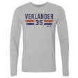 Justin Verlander Men's Long Sleeve T-Shirt | 500 LEVEL