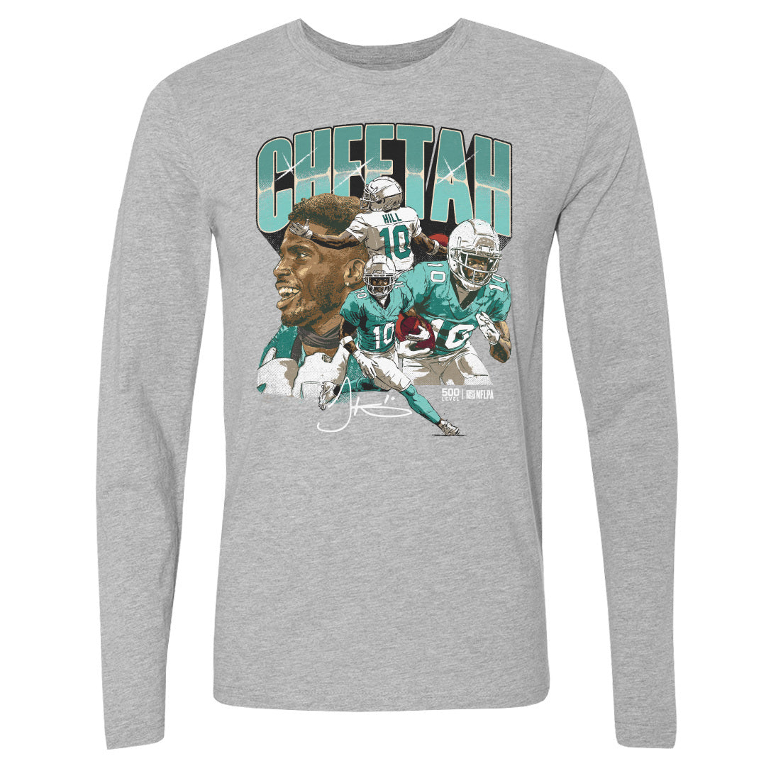Tyreek Hill Men's Long Sleeve T-Shirt | 500 LEVEL