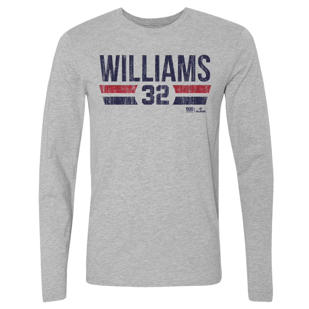 Gavin Williams Men's Long Sleeve T-Shirt | 500 LEVEL