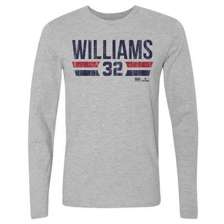 Gavin Williams Men's Long Sleeve T-Shirt | 500 LEVEL