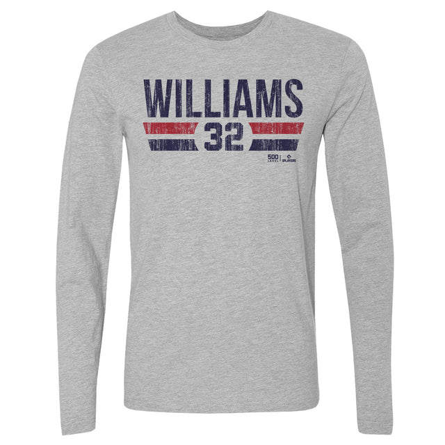 Gavin Williams Men's Long Sleeve T-Shirt | 500 LEVEL