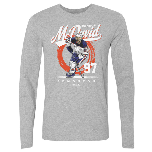 Connor McDavid Men's Long Sleeve T-Shirt | 500 LEVEL